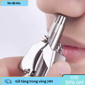 【COD】Thiết Bị Cắt Lông Mũi Cầm Tay Chất Liệu Inox Cao Cấp, An Toàn Cho Da, Bền Đẹp Và Dễ Bảo Quản