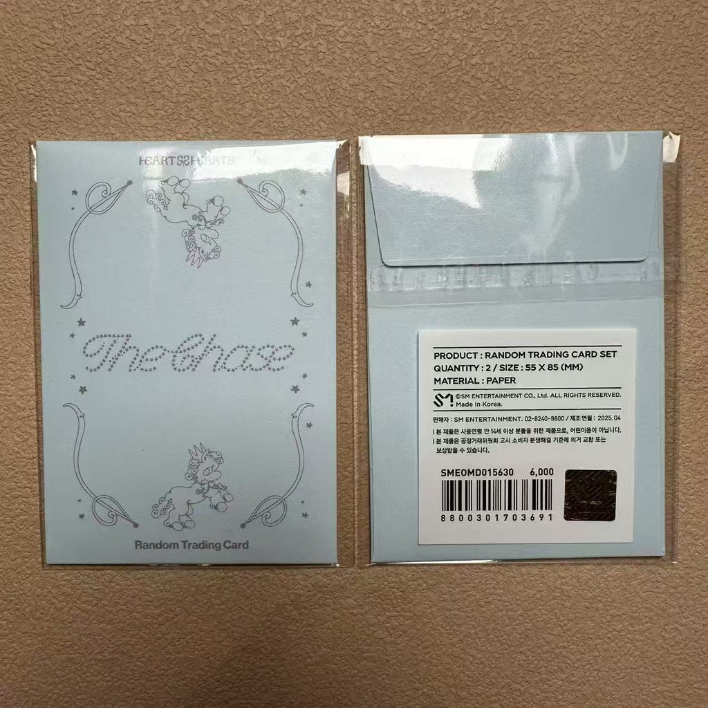 Thẻ giao dịch ngẫu nhiên H2H hearts2hearts Photocard