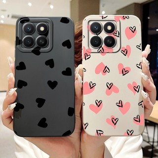 Dành Cho Honor X8c Vỏ Hoạt Hình Mèo Thỏ Dễ Thương HonorX8c X 8C 4G ABR-LX1 LX2 LX3 Vỏ Điện Thoại Silicon Mềm Bảo Vệ Ống Kính