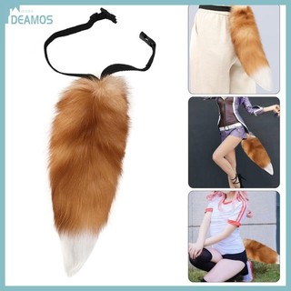 DE Beast Đuôi Cáo Đuôi Có Thể Điều Chỉnh Thắt Lưng Động Vật Đuôi Anime Trang Phục Phụ Kiện