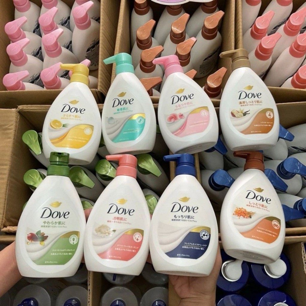 Sữa Tắm Dưỡng Ẩm Dove 470ml Nội địa Nhật Bản - Đủ Các Mùi hót nhất