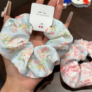 Dễ Thương Cổ KT Mèo Dễ Thương Dây Tóc In Hình Vòng Tóc Cô Gái Ngọt Ngào Trái Tim Phụ Kiện Tóc