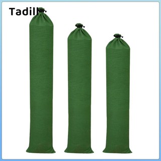 Túi cát kiểm soát lũ lụt Rào chắn nước lũ dài Bảo vệ mưa với dây thun màu xanh lá cây cho tầng hầm cửa Mùa mưa trong nhà