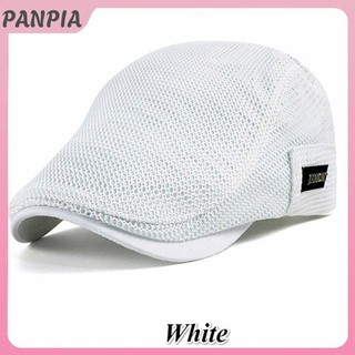 PNPIA-Cabbie Lưới thoáng khí phẳng Newsboy Beret Ivy