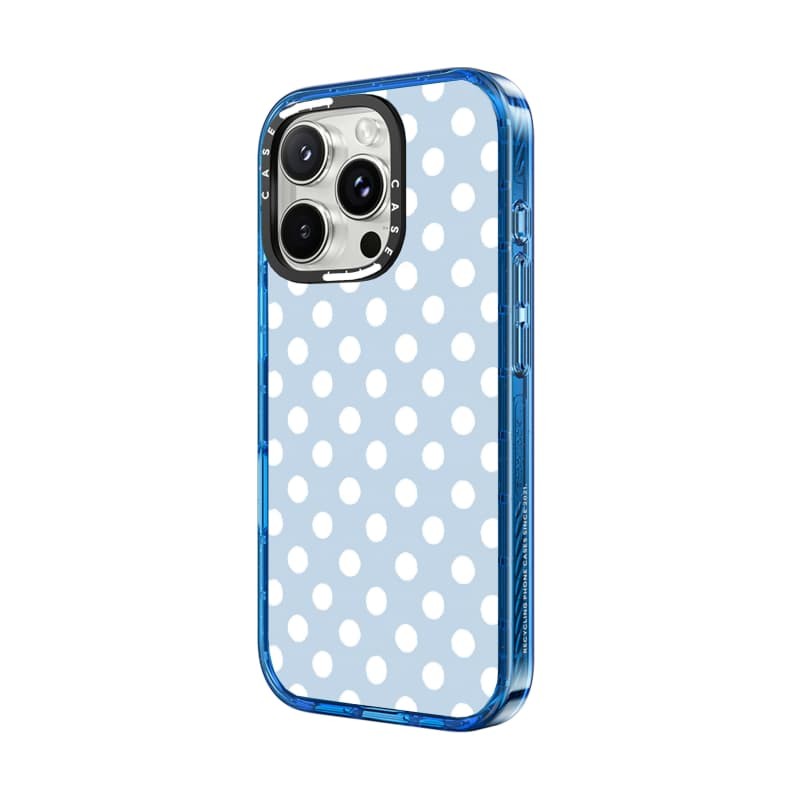 CASECASE X Chấm Trắng Ốp Lưng Bầu Trời Màu Xanh Trong Suốt Cứng Hút Từ Tính Tác Động Dành Cho Apple IPhone 12 13 14 15 16 Pro Max Plus Có Hộp