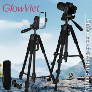 Tripod Đa Năng 360° Chuyên Nghiệp - Gồ ghề, Dùng cho điện thoại và máy ảnh