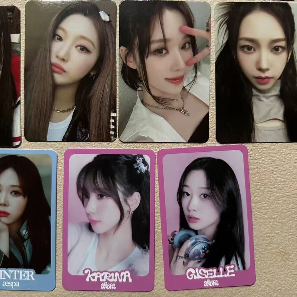 Æspa Come To My illusion Pop Up Store Thẻ giao dịch ngẫu nhiên Photocard