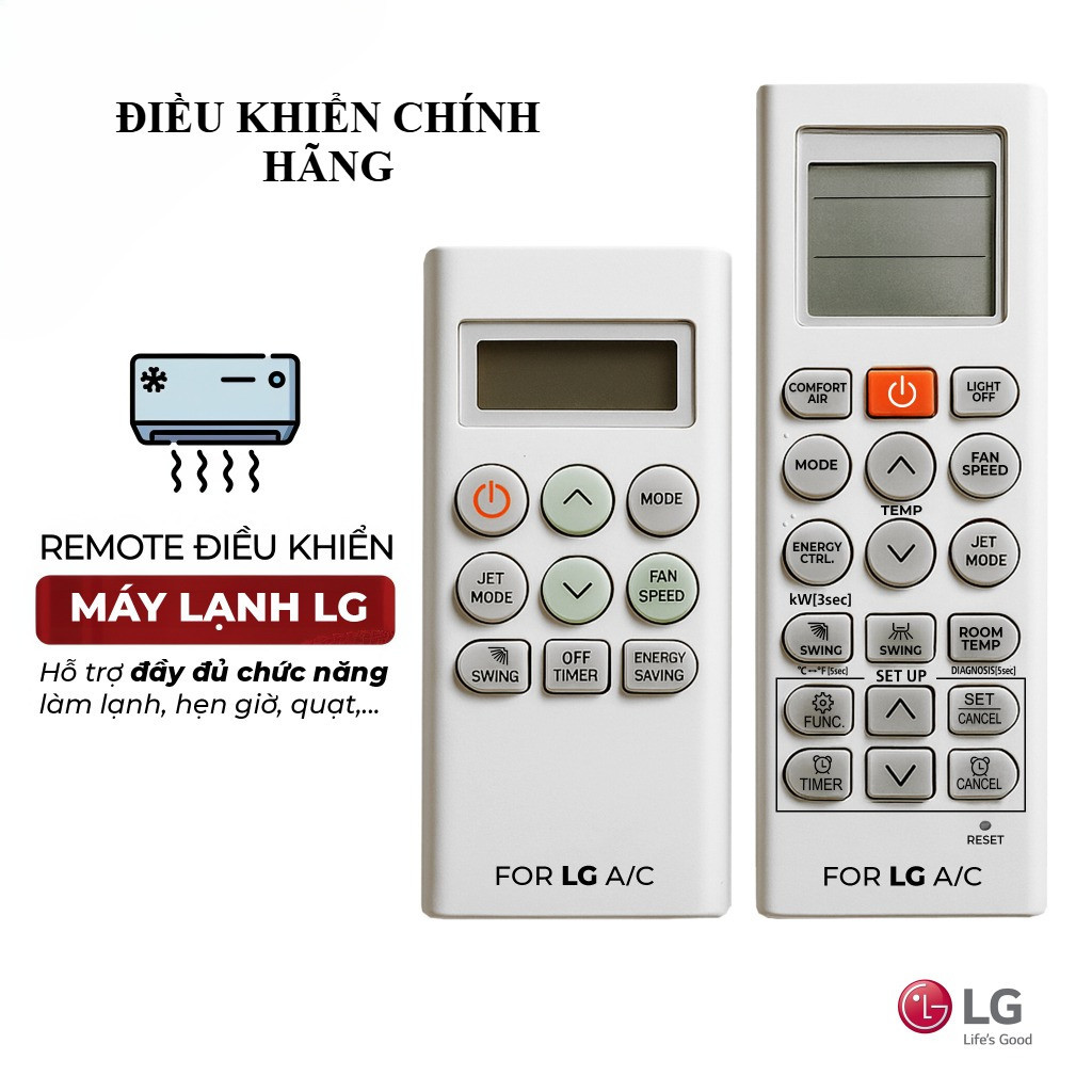 [LOẠI TỐT] Remote Điều Khiển Máy Lạnh LG | Shopee Việt Nam