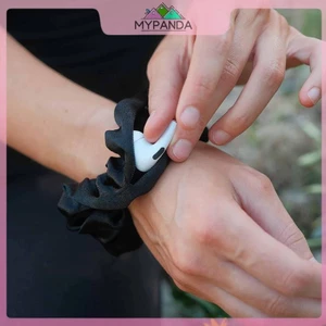 MYPANDA Scrunchie Có Dây Kéo Bí Mật - Bảo Quản Chìa Khóa & Tiền Mặt Khi Đi Du Lịch