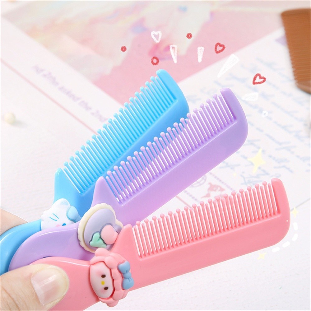 Lược Chải Tóc Mini Kiểu Hoạt Hình Dễ Thương Xinh Xắn Nhỏ Gọn Tiện Lợi
