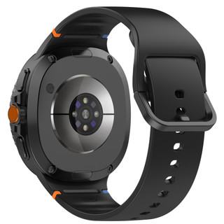 Dây đeo silicon thể thao ngoài trời cho Samsung Galaxy Watch 8 44mm 40mm Dây đeo vòng tay cổ điển 46mm