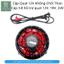 Quạt Áo Điều Hòa 18V ABS không chổi than nhựa ABS siêu chắc chắn 24V 5V 12V 7V mùa hè nóng bức công trường, thi cô 5v