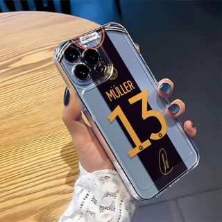 Ốp điện thoại Mueller Đức cho iPhone 11, / 16 12 / 13 / 14 / 15pro Max, cá tính sáng tạo thú vị. Vỏ trong suốt, chống thấm nước, chống sốc, vỏ bảo vệ