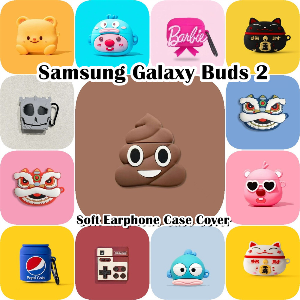 [Ngôi sao tương lai] Dành cho Ốp lưng Samsung Galaxy Buds 2 Vỏ tai nghe silicon mềm tạo kiểu hoạt hình Anime