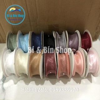 Ruy Băng Voan Đuôi Cá Dùng Bó Hoa, Gói Quà, Làm Đồ Thủ Công, Trang Trí, Làm Phụ Kiện Thời Trang