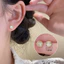 Bông tai vuông khí chất sang trọng nhẹ nhàng Hàn Quốc mới