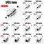 TOPTOOLCX 1 Cái Tay Chìa Khóa Số Liệu, Đầu Đôi Cho Cờ Lê Mô-men Xoắn Ratchet Hex Ổ Cắm Ngắn, Dụng Cụ Cầm Tay 1 / 4 "Đầu 6.35mm 4-14mm Ổ Cắm Truyền Động