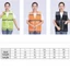 Áo Vest An Toàn GUSTAVA, Áo Vest Đen Có Dải Phản Quang, Chạy Bộ Spandex Có Dây Kéo Vải Thoáng Khí Lưới Vest Xây Dựng Đường Sắt Công Nhân Tàu Điện Ngầm