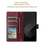 Dành Cho Samsung Z Fold 7 6 5 4 Vỏ Điện Thoại Ví Da Từ Tính Galaxy Fold7 Vỏ Lật Đựng Thẻ Khe Cắm