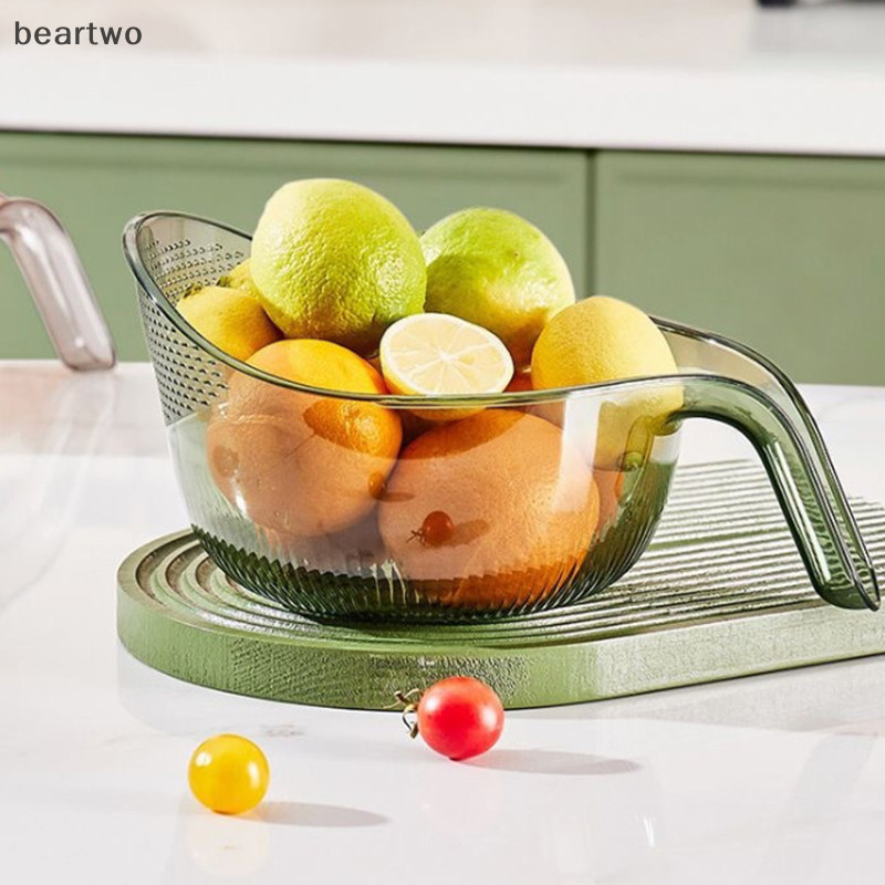 < Beartwo > Giỏ thoát nước đa chức năng Bồn rửa chén Bồn rửa chén Giỏ lọc Bồn rửa Nhà tổ chức Thoát nước Lọc trái cây Đẹp