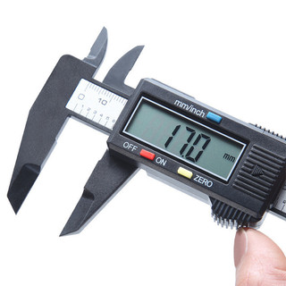 Thước Kẹp Điện Tử 150mm Có Số Tự Động Kèm Pin Và Hộp Dùng Đo Trang Sức, Linh Kiện