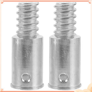 2 Chiếc Cực Adapter Gắn Kim Loại Sợi Kết Nối Thẳng Kính Thiên Văn Thích Hợp Cho Cây Lau Chổi Bàn Chải 2 Chiếc Chổi Tay Cầm Đầu Cực Thanh Bộ Dụng Cụ Sửa Chữa Ren Cuối jungpiyinn