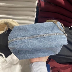 Mới Dung Tích Lớn Retro Denim Túi Bảo Quản Túi Vệ Sinh Túi Đựng Mỹ Phẩm Hộp Đựng Bút Chì