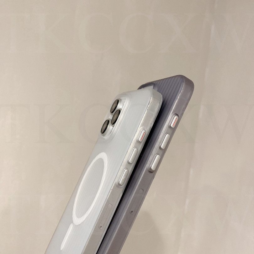 Ốp Điện Thoại Từ Tính Mềm Mờ Cho Xiaomi 14 13 Ultra 13 14 13T Pro Poco F5 F6 Pro Ốp Lưng Silicon Trong Suốt Chống Sốc