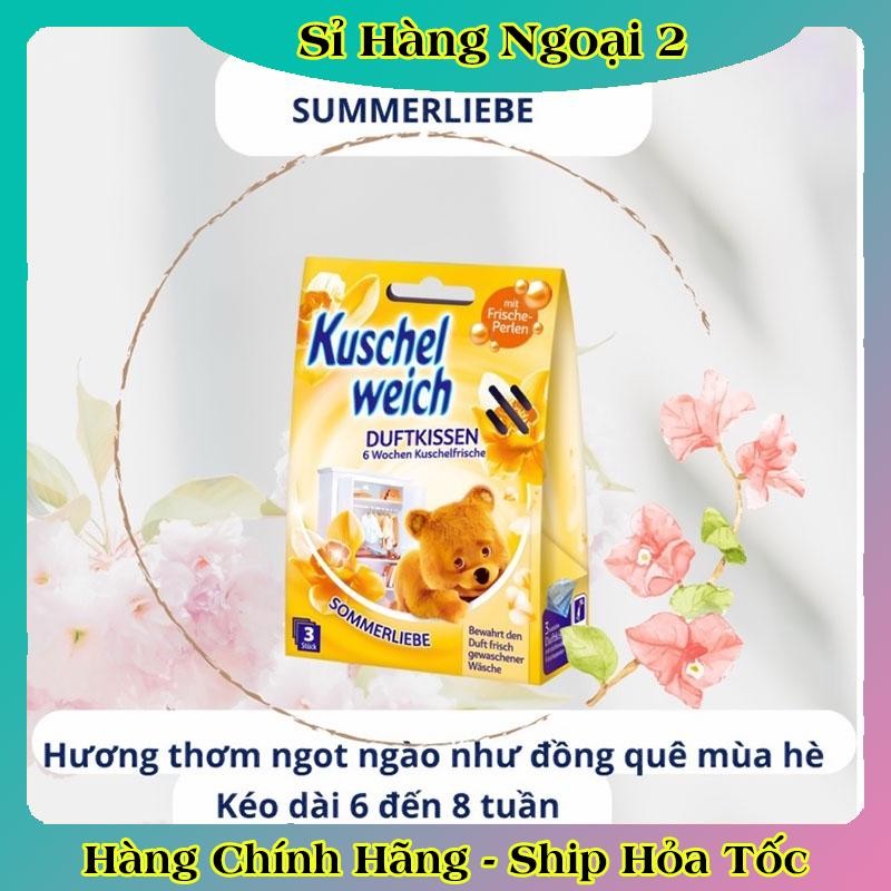 [auth] Túi thơm tủ quần áo cho bé Kuschel weich hình gấu trẻ em an toàn - Nội địa Đức đủ Bill [Hot]