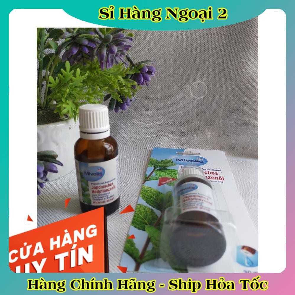 [auth] Tinh Dầu Bạc Hà Mivolis Japanisches Heilpflanzenol 30 ml NỘI ĐỊA ĐỨC [Date mới nhất] [Hot]