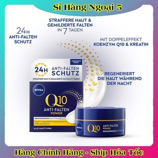[auth] [Mẫu mới] Kem dưỡng da mặt Nivea Q10 của Đức giúp chống lão hóa,chống nhăn, sáng da - Nội địa Đức Đủ Bill [Hot]
