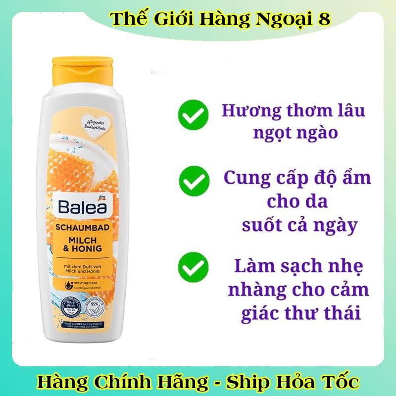 Sữa tắm Balea Đức 750ml các mùi hương -Hàng Nội Địa Đức