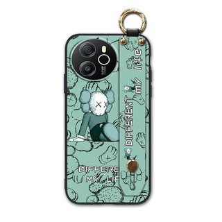 Shockproof Anti-dust Phone Case For Blackview Shark8/Oscal Tiger12 Lanyard Waterproof Durable Kickstand Fashion Design Cute