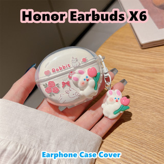 [imamura] Dành cho tai nghe Honor Earbuds X6 Vỏ tai nghe silicon mềm hoạt hình Cool Tide