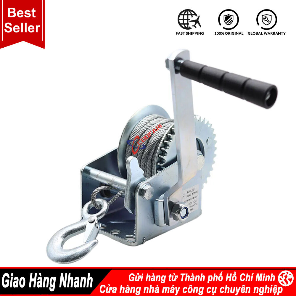 Tời Quay Tay / Ròng Rọc Thủ Công 600lbs / 800lbs | Shopee Việt Nam