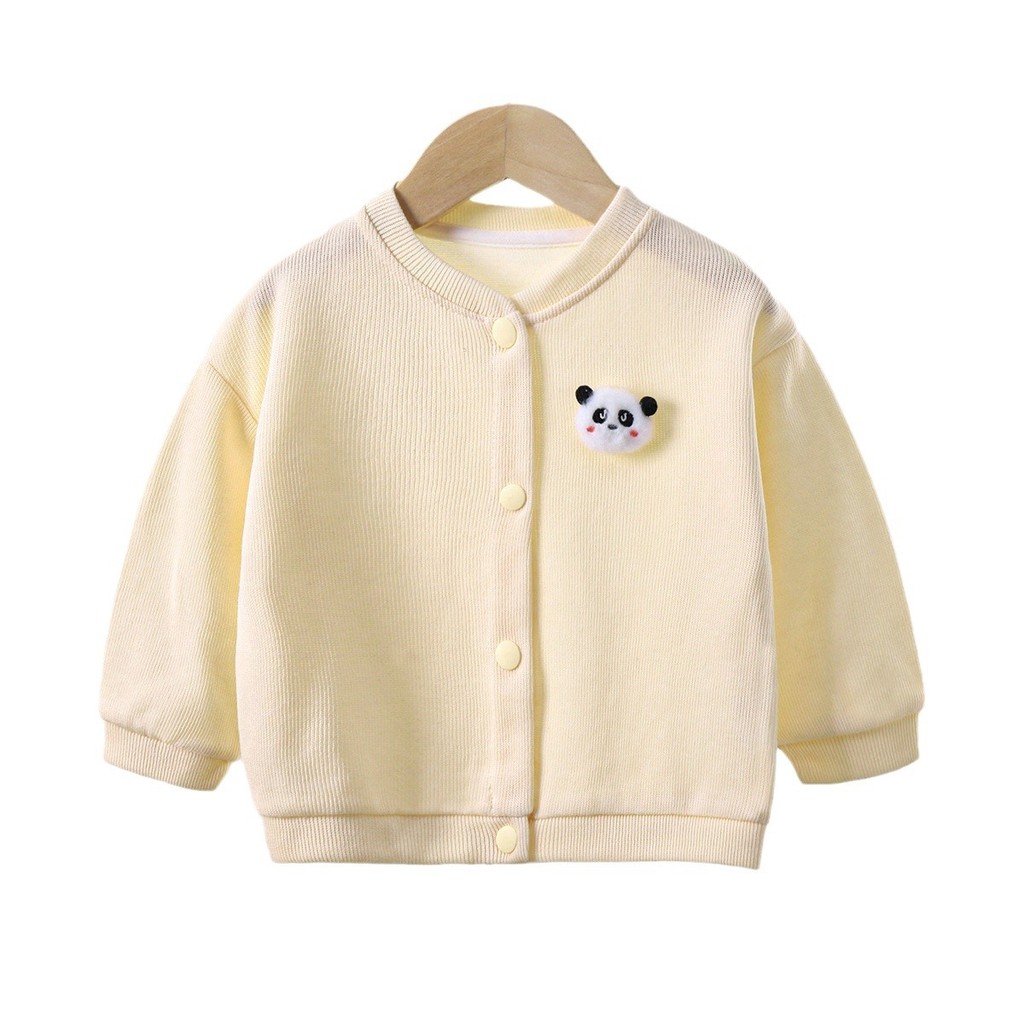 Trẻ Em Trẻ Em Dệt Kim Cardigan Mùa Thu Phong Cách Mới Áo Len Trẻ Em Phiên Bản Hàn Quốc Áo Bé Trai Bé Gái Phù Hợp Với Quần Áo I88P