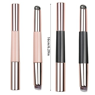 Jay 2 trong 1 Silicone Lip Brush Bàn chải trang điểm hai đầu Son môi Applicator