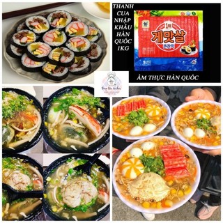 Thanh cua hàn quốc hàng nhạp khẩu chuẩn, chế biến nhiều mon ngon