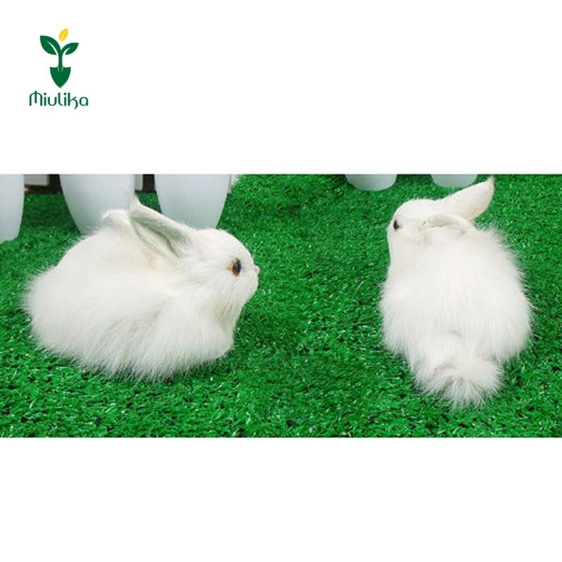 Tượng đối tượng sân vườn động vật Miulika Lông vũ nhân tạo thật + Polythene 14x21cm