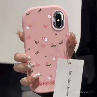 Ốp điện thoại di động Apple XR hoa nhỏ màu hồng – Sự kết hợp hoàn hảo giữa thời trang và bảo vệ