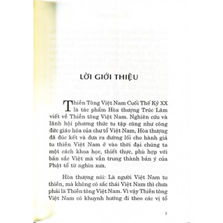 Sách  - Thiền Tông Việt Nam cuối Thế kỷ XX