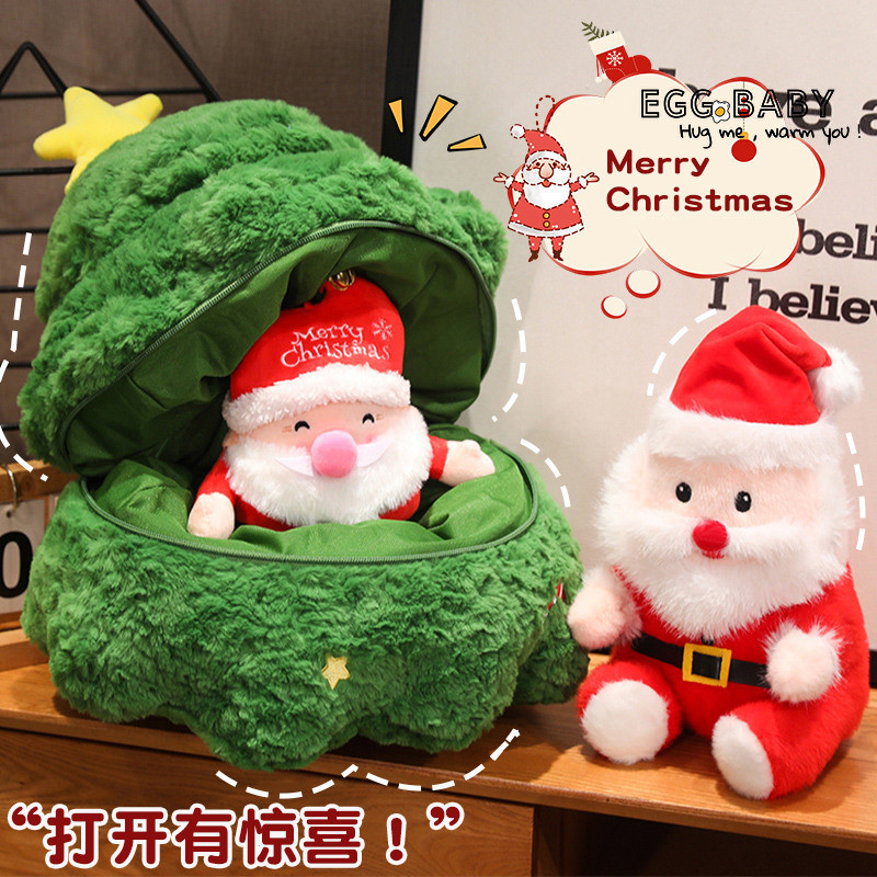 Quà Tặng Giáng Sinh Series Sang Trọng Đồ Chơi Ông Già Noel Nai Sừng Tấm Dễ Thương Ngày Lễ Búp Bê Quà Tặng Cho Bạn Bè Trang Trí Ngày Lễ
