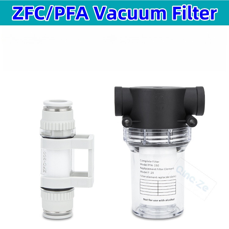 Bộ lọc chân không ống áp suất âm nhỏ 050 ZFC100 / 200-04B / 06B / 08B ...