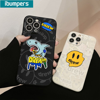 ibumpers Ốp Lưng iPhone Xinh Cao Cấp Drew Ốp Điện Thoại Silicon Mềm Sang Chảnh Chống Bẩn Chống Sốc Cho Iphone 16 15 14 12 13 11 Pro Max IP 7 8 Plus X XS XR