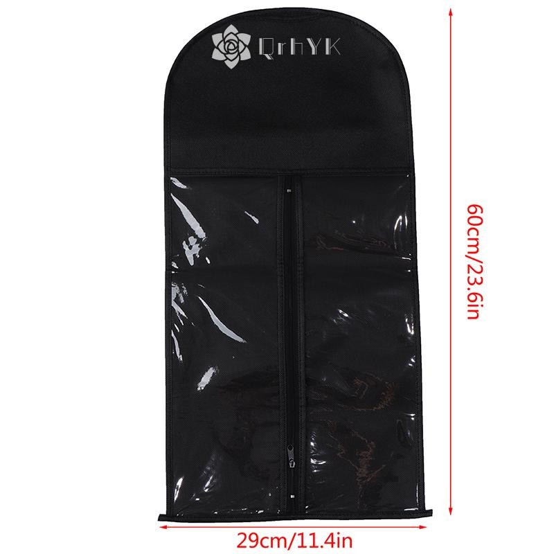 Qrhyk Tóc Giả Bảo Quản Giá Đỡ Tóc Giả Không Dệt Tóc Giả Móc Treo Kẹp Túi Bảo Quản Bộ Mới