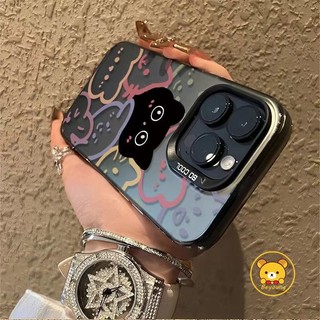 Ốp Điện Thoại Mèo Đen Vui Nhộn Cho OPPO Reno 12 Pro 12F 11F 11 Pro 10 Pro Plus 9 Pro 8 Pro 8T 8Z 7Z 7 Pro Lite 6 Pro 5F 5 Lite 5G 4G Vỏ Hoạt Hình Dễ Thương Matte Chống Sốc