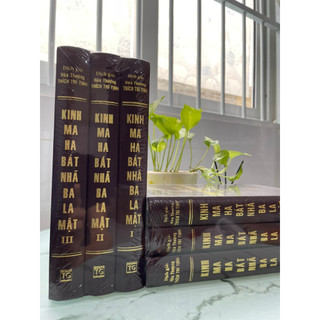 Sách - Kinh Ma Ha Bát Nhã Ba La Mật ( Bộ 3 tập) (Bìa cứng)