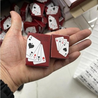 Bộ bài mini tăng độ khó khi chơi, tú lơ khơ, poker siêu nhỏ mang đi du lịch, đi học