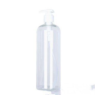 Dung tích lớn 500 1000ml chai kem dưỡng da loại đẩy chai xịt mỏ vịt đầu bơm chai nhựa vai tròn