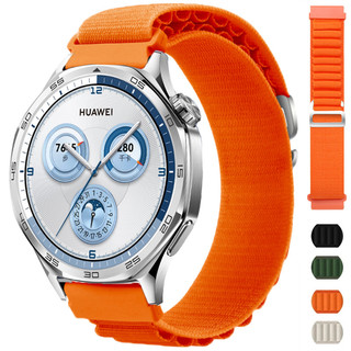 18mm 20mm 22mm Nylon Vòng Dây Đeo Cho Huawei Watch GT5 46mm 41mm Dây Thể Thao Nam Nữ Vòng Tay Cho Huawei GT 5 GT4 3 2 Dây Đeo Đồng Hồ